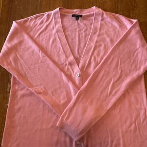 Talbots Women's Pink‎ Button Cardigan Sweater Size S Petite